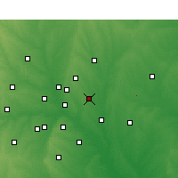 Nearby Forecast Locations - Garland - Mapa