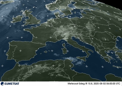 imagem de satélite Sérvia!