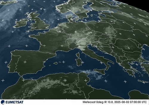 imagem de satélite Sérvia!