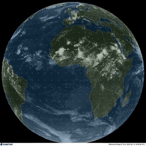 imagem de satélite Costa do Marfim!