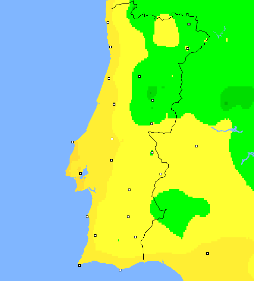 temp. mín. Portugal