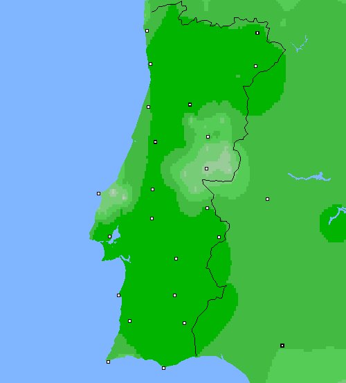 nuvens Portugal