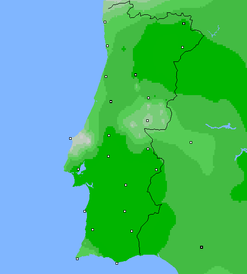 nuvens Portugal