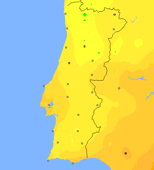 temp. m&iacute;n. Portugal